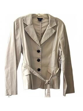 Courtenay Light Tan Blazer Classic Neutral Jacket
